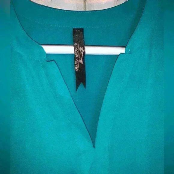 MELISSA MCCARTHY 3/4 Sleeve Blouse V-Neckline 1X - Picture 7 of 14